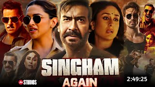 Singham Again 2024 Full Movie Hindi Dubbed Latest Update  Ajay Devgan  Deepika  Latest Movie [upl. by Faxan]