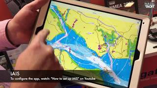 iAIS  AIS Boating App with Navionics charts [upl. by Kalagher]