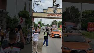 TAU GAMMA PHI 56TH FOUNDING ANNIVERSARY TRISKELION DE BULACAN DISTRICT IlI motorcade [upl. by Aynahs]