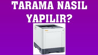 Utax Yazıcı Tarama Nasıl Yapılır [upl. by Maribel]