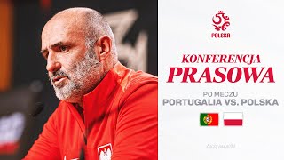 MICHAŁ PROBIERZ PO MECZU Z PORTUGALIĄ RETRANSMISJA ⚪🔴 [upl. by Hanah]