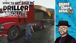 How to get Gold in GTA 5 Driller Walkthrough  GTA5 Driller Tutorial [upl. by Nohsid]