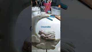 Christening cake topperCustomized Cakes pm 👇👇👇 Graxi CakesbirthdaycakesGraxiCakes [upl. by Siurad]