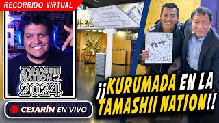 TAMASHII NATION 2024  Recorrido virtual  Area de Saint Seiya  ¡APARECE MASAMI KURUMADA [upl. by Fadden]