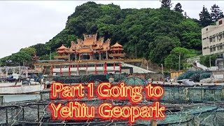 Part 1 Going to Yehliu GeoparkTaipei taiwan [upl. by Goto286]