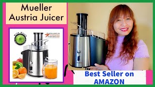 Unboxing of Mueller Austria Juicer Ultra 1100W Power [upl. by Nylrehs]