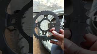 Bike Rear sprocket install shorts [upl. by Nessaj]