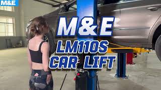 KATOOL Two Post Lift MELM110S Lifting Easy Operation Video2024 [upl. by Arleen]