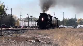 “One Of This Legendary UP Steam Exclusive Passes Through Evans CO 10232024 [upl. by Lenni]