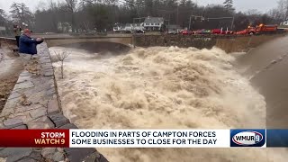 Flooding in parts of Campton forces some businesses to close for day [upl. by Krispin]