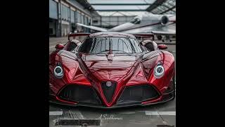 Alfa Romeo Beautiful Italian design AI Sciabbarrasi Alexandre 🍀🤍❤️🚀 fypシ alfaromeo [upl. by Ecyarg]