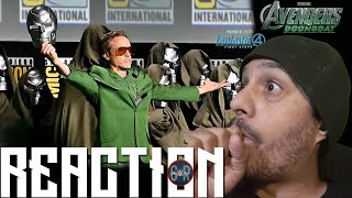 MARVEL SDCC 2024 FULL PANEL REACTION AVENGERS DOOMSDAY ROBERT DOWNEY JR DOOM San Diego Comic Con [upl. by Aramoiz116]