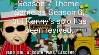 Every Single South Park Theme [upl. by Meihar]