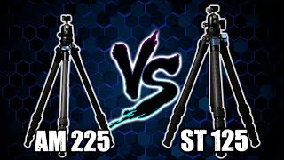 SIRUI AM 225 vs ST 125 │BEST CARBON FIBER TRIPODS 2022 [upl. by Nilats]