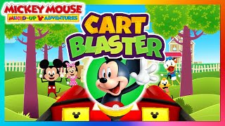 Mickey Mouse Mixed Up Adventures  DisneyNOW Cart Blaster [upl. by Anej100]