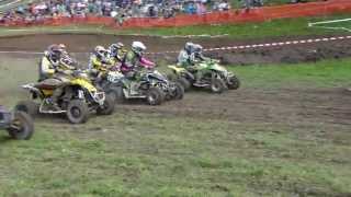 S A M MX ATV Quad Start Feldkirch Montikel 2013 [upl. by Eldon709]