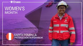 Enaex Womens Month Get to know Sadith from Peru [upl. by Rozanne]