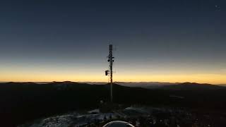 2024 Total Solar Eclipse Shenanigans On Sugarloaf Mountain Summit Maine [upl. by Brenza]