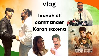 AJAZ KHAN AT TRAILER LAUNCH OF COMMANDER KARAN SAXENA [upl. by Lenz]