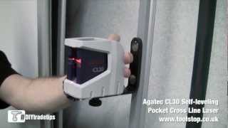 Agatec CL30 Selfleveling Pocket Cross Line Laser [upl. by Raynell]