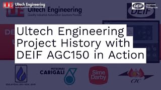 Ultech Engineering Project History with DEIF AGC150 in Action [upl. by Caras343]