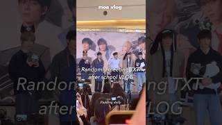 met txt in a mall  txt vlog moavlog moa tomorrowxtogether [upl. by Na325]