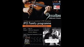 Jesselton Philharmonic Orchestra Broadcast  Matteo Mazzotti Violin Maker [upl. by Haym630]