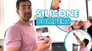 Best Cabinet Door Bumpers  How To Use  Customer Review [upl. by Arrol]