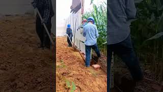 Installation process of cement board enclosure [upl. by Nehtanoj]