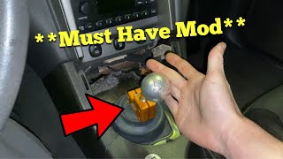 THIS Is The Best Short Throw Shifter For 9904 Mustangs MGW Shifter Install [upl. by Dolli]