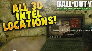 All 30 Intel Locations in Call of Duty 4 Modern Warfare Remastered Full Intel Guide COD 4 RM [upl. by Inad]