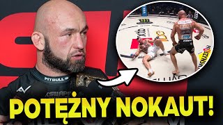 RAFAŁ HARATYK SPEKTAKULARNIE NOKAUTUJE WÓJCIKA I BRONI PASA KSW [upl. by Ysor]