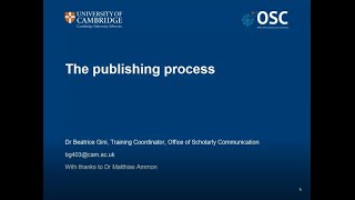 The monograph publishing process [upl. by Clemens135]