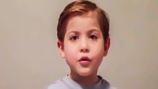 Jacob Tremblay audition tape for The Smurfs 2 2013 in 2012 [upl. by Lebasy]