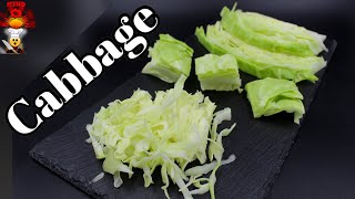 How To Cut Cabbage Like A Chef 🤯 [upl. by Yumuk719]