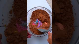 Transform extra buttercream into creamy cocoa frosting 🍫🧁 [upl. by Faso]