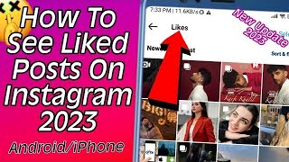 How to Find Liked Posts on Instagram  AndroidiOS [upl. by Daisi]