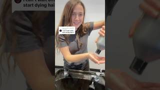 Cosmetology school vlog cosmetologystudent cosmetology dysonairwrap [upl. by Akerdal]