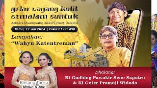 🔴LIVE WAYANG KULIT DALANG KI GADING PAWUKIR SENO SAPUTRO amp KI GETER PRAMUJI WIDODO  JATIMALANG [upl. by Giulio]