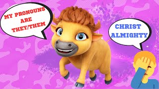 Netflix Cancels Kids Show Ridley Jones About NonBinary Bison [upl. by Adneral]