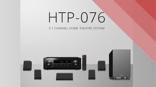 Pioneer HTP076 Home Theater Speaker Package  Quick Look India [upl. by Karina812]