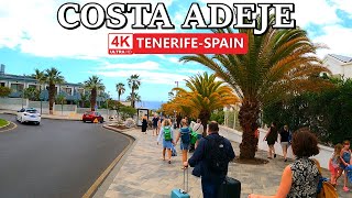 TENERIFE  COSTA ADEJE  Not Very Good Weather to Start the Month 👀 4K Walk ● April 2024 [upl. by Oinotnanauj591]