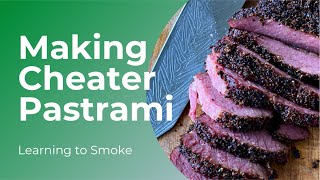 How to Make “Cheater” Pastrami Using Prepackaged Corned Beef [upl. by Nevaeh]