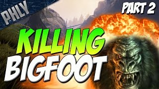 KILLING BIGFOOT  Part 2 The End Finding Bigfoot Gameplay [upl. by Nur114]