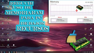 Optimiza tu Memoria RAM  ACELERA tu Windows al MAXIMO CON Reduce Memory v15 [upl. by Ahsilam381]