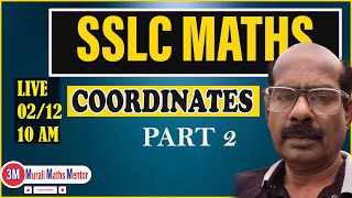 SSLC MATHS  COORDINATES  PART 2 [upl. by Bashee]