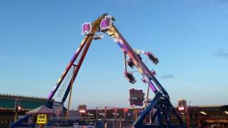 Freak out ride pleasure beach Skegness [upl. by Atinniuq855]