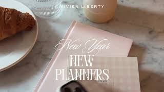 2025 Planner Notebooks  Vivien Liberty [upl. by Sayer]