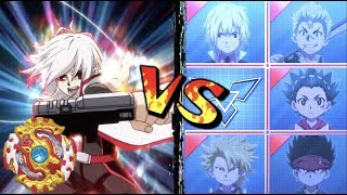 Spriggan Requiem VS Beigoma Academy  Beyblade Burst Battle [upl. by Esorrebma]