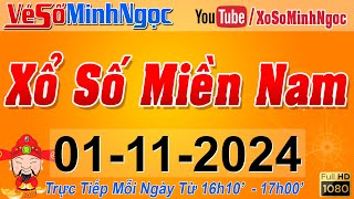 XSMN Minh Ngọc  Trực tiếp Xổ Số Miền Nam  KQXS Miền Nam ngày 01112024 KQXS Hôm Nay XSTT XSKT [upl. by Solis642]